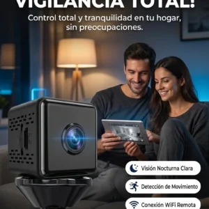 Mini Cámara Wifi Full HD 1080 Cuadrada